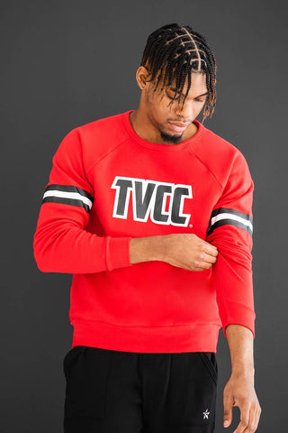 TVCC Jersey Pullover in Red - FINAL SALE