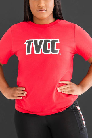 TVCC National Champ Tee in Red - FINAL SALE