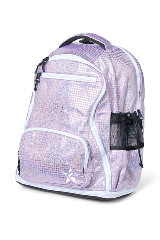 Light Purple Galaxy Houndstooth Rebel Dream Bag Plus with White Zipper