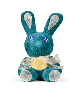 Rebel Collectable Rabbit in Blue Chenille