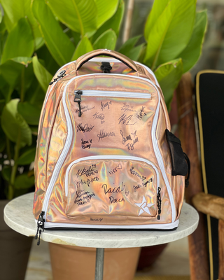 Signed Rebel Dream Bag in Iridescent Peach