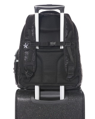 Black Viper Snakeskin Dream Bag Plus in Black with Black Zipper