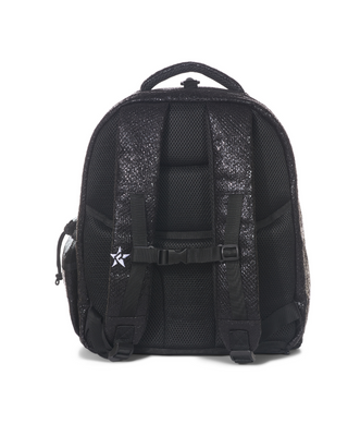 Black Viper Snakeskin Dream Bag Plus in Black with Black Zipper
