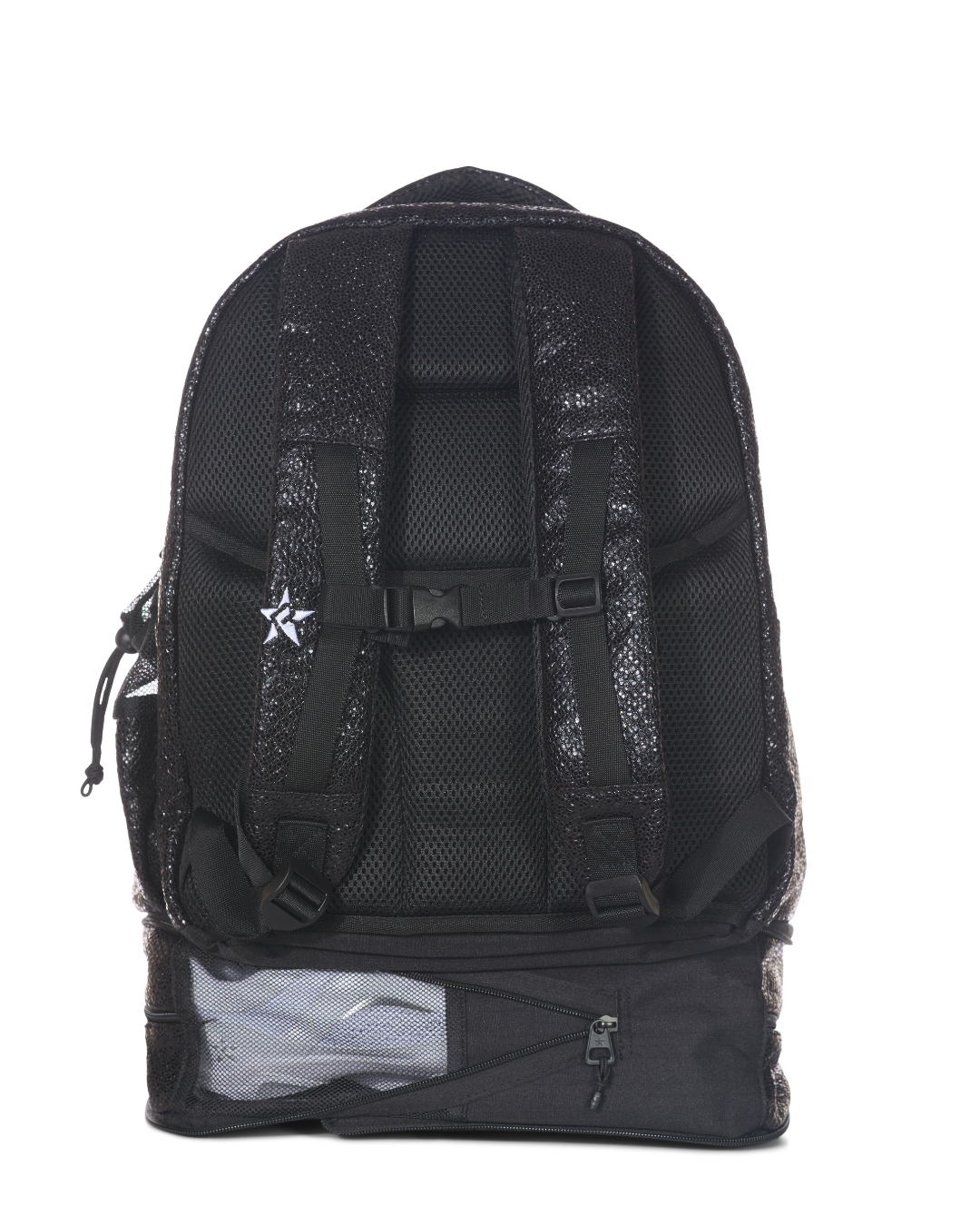 black leather snakeskin panel backpack Black Viper Snakeskin Dream Bag Plus in Black with Black Zipper