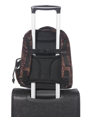 Bronze Viper Snakeskin Rebel Baby Dream Bag with Black Zipper