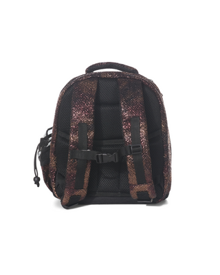 Bronze Viper Snakeskin Rebel Baby Dream Bag with Black Zipper