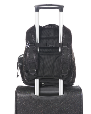 Black Viper Snakeskin Baby Rebel Dream Bag with Black Zipper