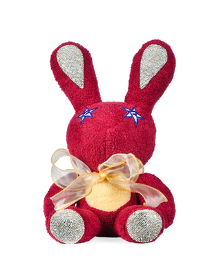 Rebel Collectable Rabbit in Raspberry Chenille