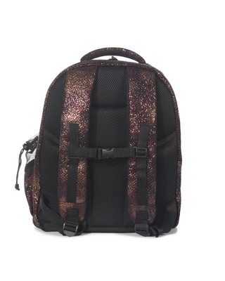 Bronze Viper Snakeskin Rebel Dream Bag Plus with Black Zipper