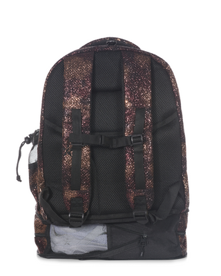 Bronze Viper Snakeskin Rebel Dream Bag Plus with Black Zipper