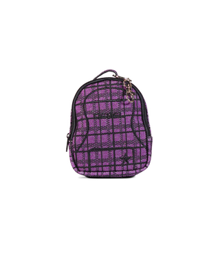 Purple Plaid Mini Rebel Dream Bag Coin Purse