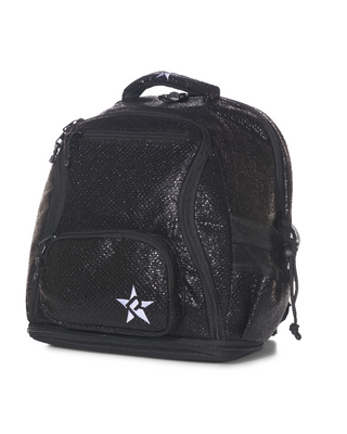 Black Viper Snakeskin Baby Rebel Dream Bag with Black Zipper