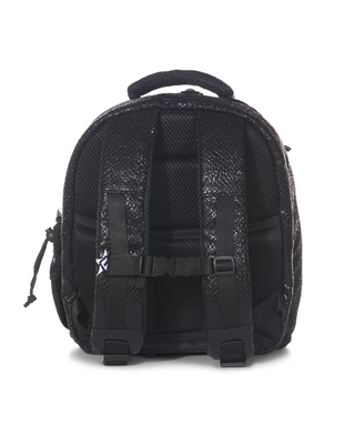 Black Viper Snakeskin Baby Rebel Dream Bag with Black Zipper