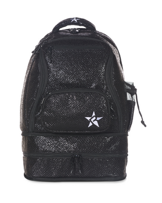 Black Viper Snakeskin Baby Rebel Dream Bag with Black Zipper