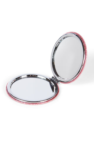 Rebel Compact Mirror in Dazzle Pink