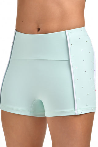 Ada Compression Short in Icy Mint
