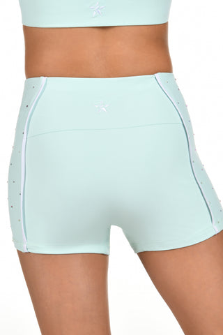 Ada Compression Short in Icy Mint