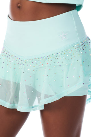 Adeline Mesh Overlay Icy Mint