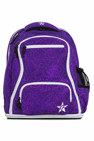 Amethyst Rebel Dream Bag Plus with White Zipper