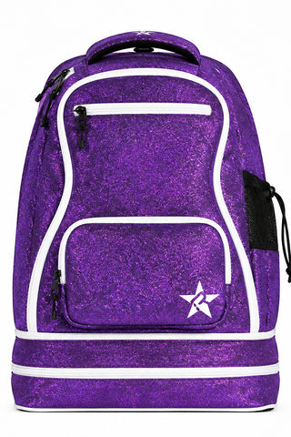 Amethyst Rebel Dream Bag Plus with White Zipper