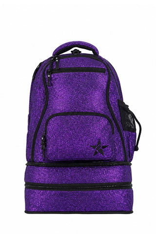 Amethyst Rebel Baby Dream Bag with Black Zipper