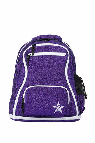 Amethyst Rebel Baby Dream Bag with White Zipper