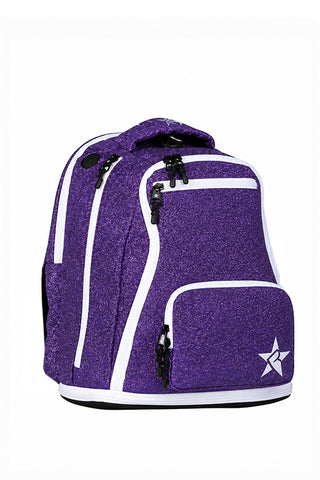 Amethyst Rebel Baby Dream Bag with White Zipper