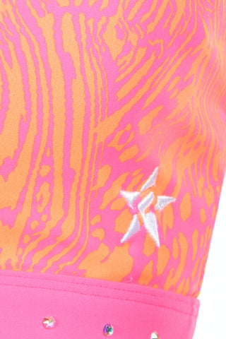 Blaze Sports Bra in Tangerine Crush