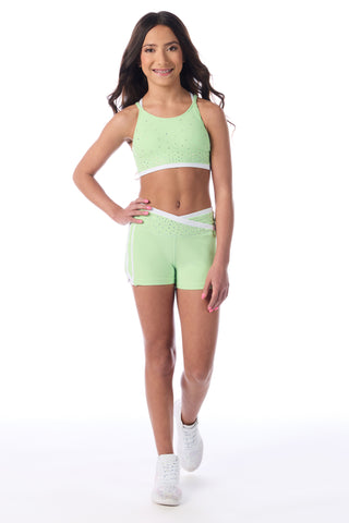 Bonnie Sports Bra in Pistachio