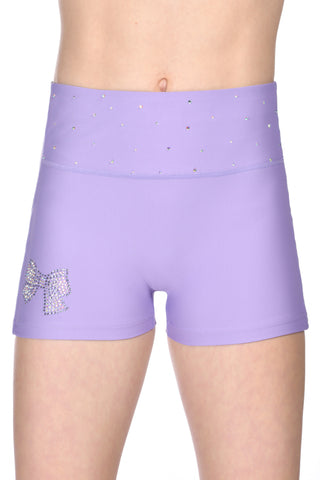 Born to Bow Compression Short in Lavender