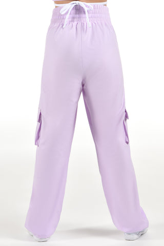 Bryce Cargo Pant in Icy Lavender