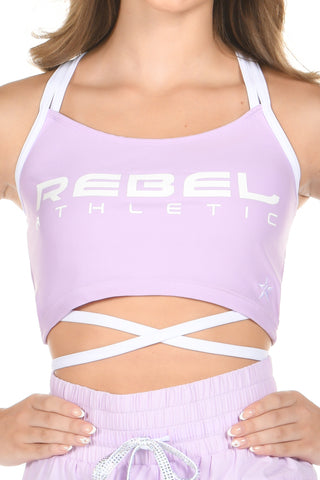 Bryce Sports Bra in Icy Lavender