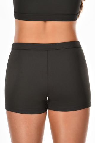 Compression Short in Black