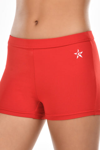 Compression Short in Red