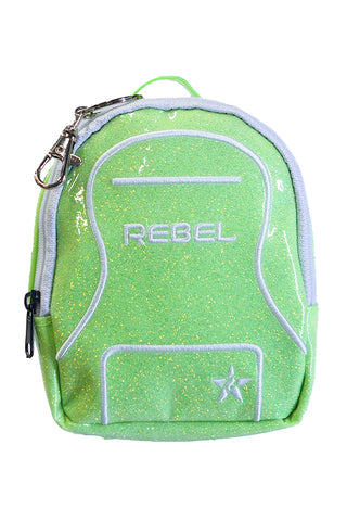 Glossy Neon Green Mini Rebel Dream Bag Coin Purse