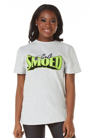 Unisex Club SMOED Tee in Gray