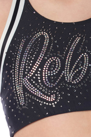 Claire Sports Bra in Black