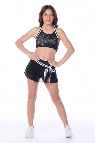 Claire Sports Bra in Black