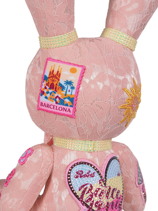 Rebel In Barcelona Crystal Lace Bunny Plush Bunny