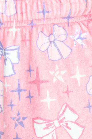 Cozy Cute Lounge Short in Chloe Pink
