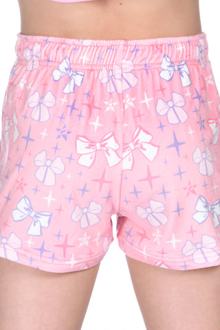 Cozy Cute Lounge Short in Chloe Pink
