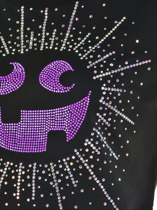 Cropped Tee in Spooky Sparkle