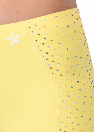 Crystal Compression Short in Butter Yellow