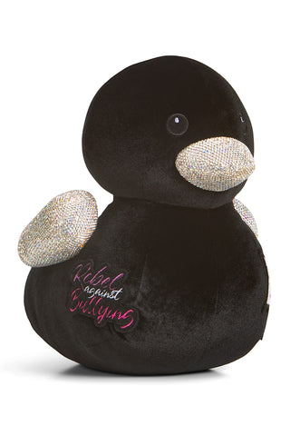 Rebel Collectable 'Rebel Against Bullying Lucky Duck in Black