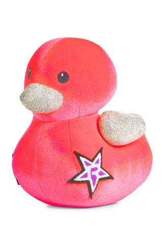 Rebel Collectable 'Rebel Against Bullying Lucky Duck in Neon Pink'