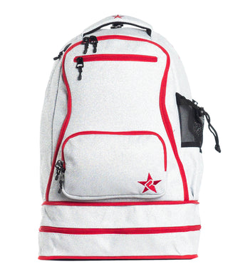 Opalescent Rebel Dream Bag with Red Zipper