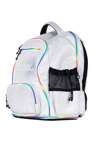Opalescent Rebel Dream Bag with Rainbow Zipper