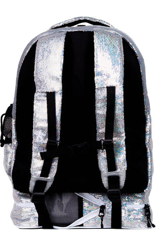 Sequin in Disco Rebel Dream Bag with White Zipper