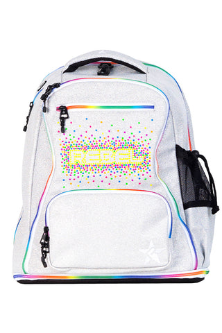 Opalescent Rebel Dream Bag with Rainbow Rebel Logo Studs