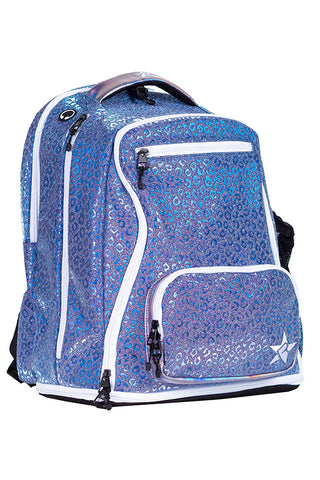 STEEL BLUE LEOPARD DREAM BAG PLUS
